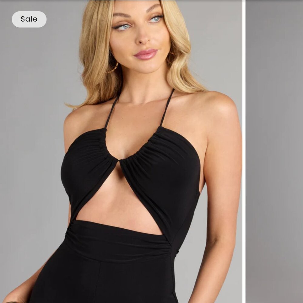 Windsor Cutout Jumpsuit Large